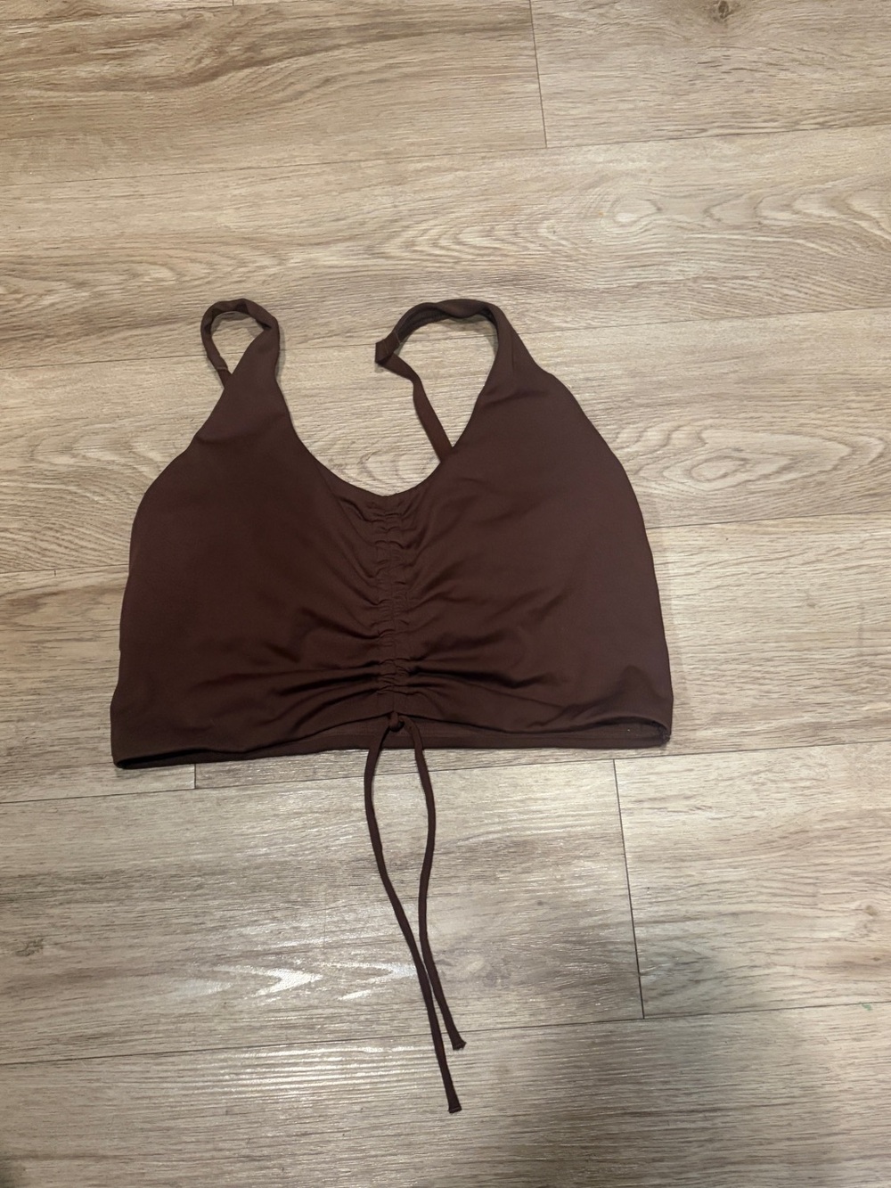 PINK Victoria's Secret Brown Adjustable Strap Bralette